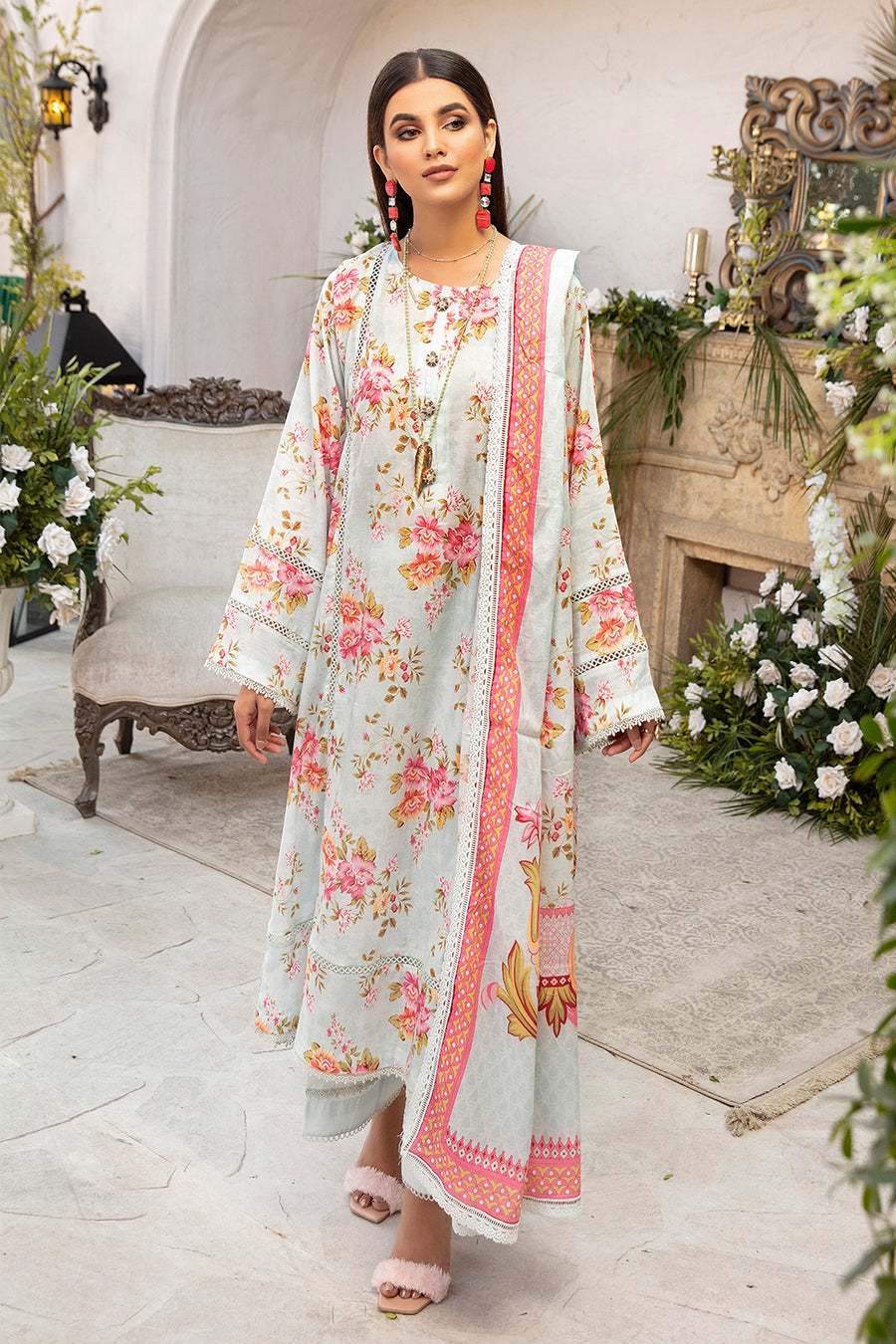 Ittehad LF CL1 2201a Crystal Lawn 2022 Online Shopping