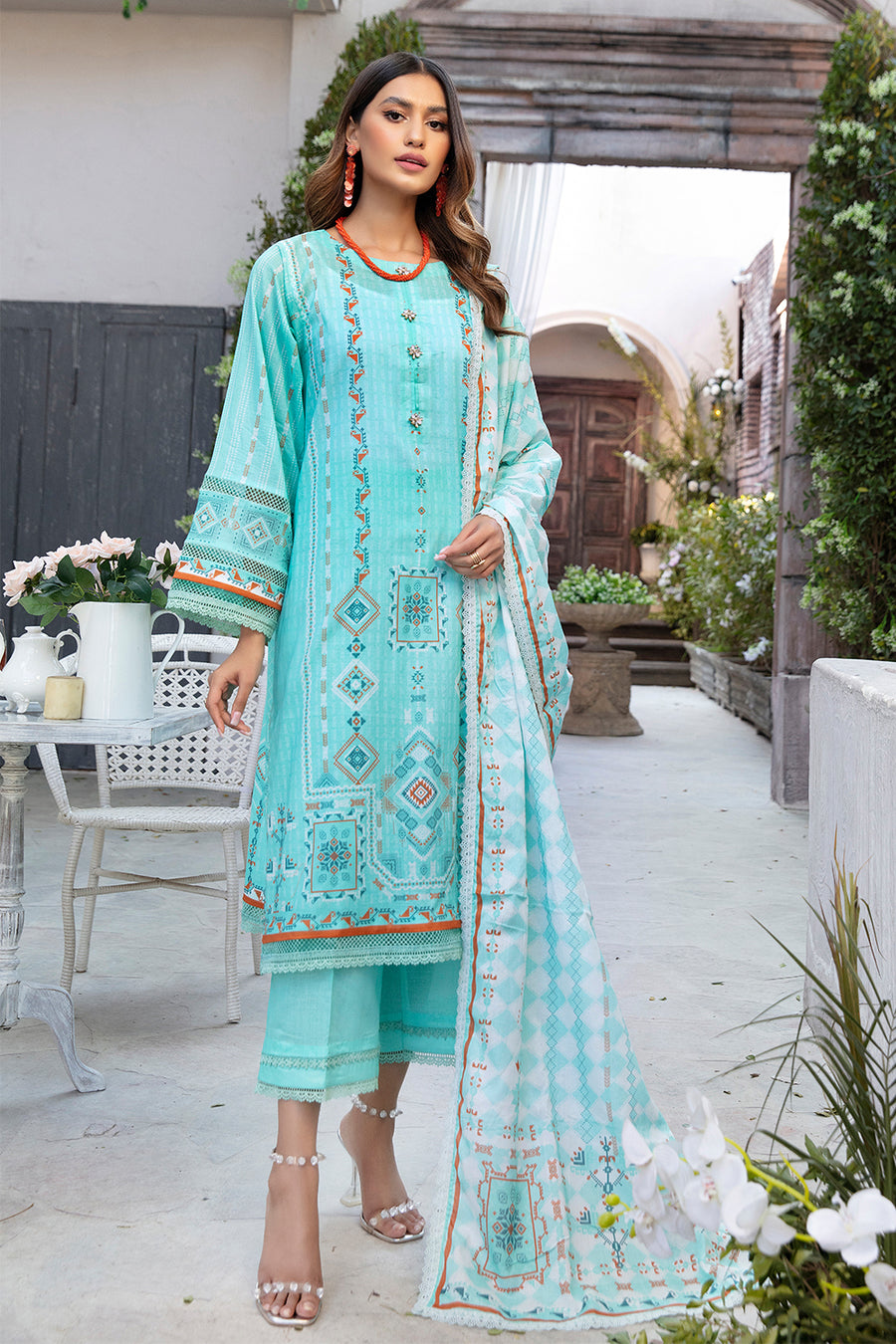 Ittehad LF CL1 2210a Crystal Lawn 2022 Online Shopping