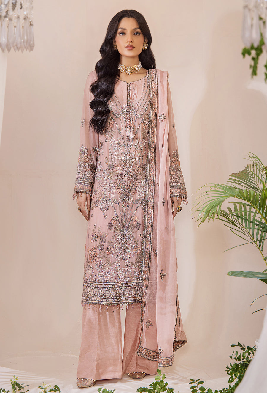 Adan Libas Design # 5334 Lueur Chiffon Collection Online Shopping