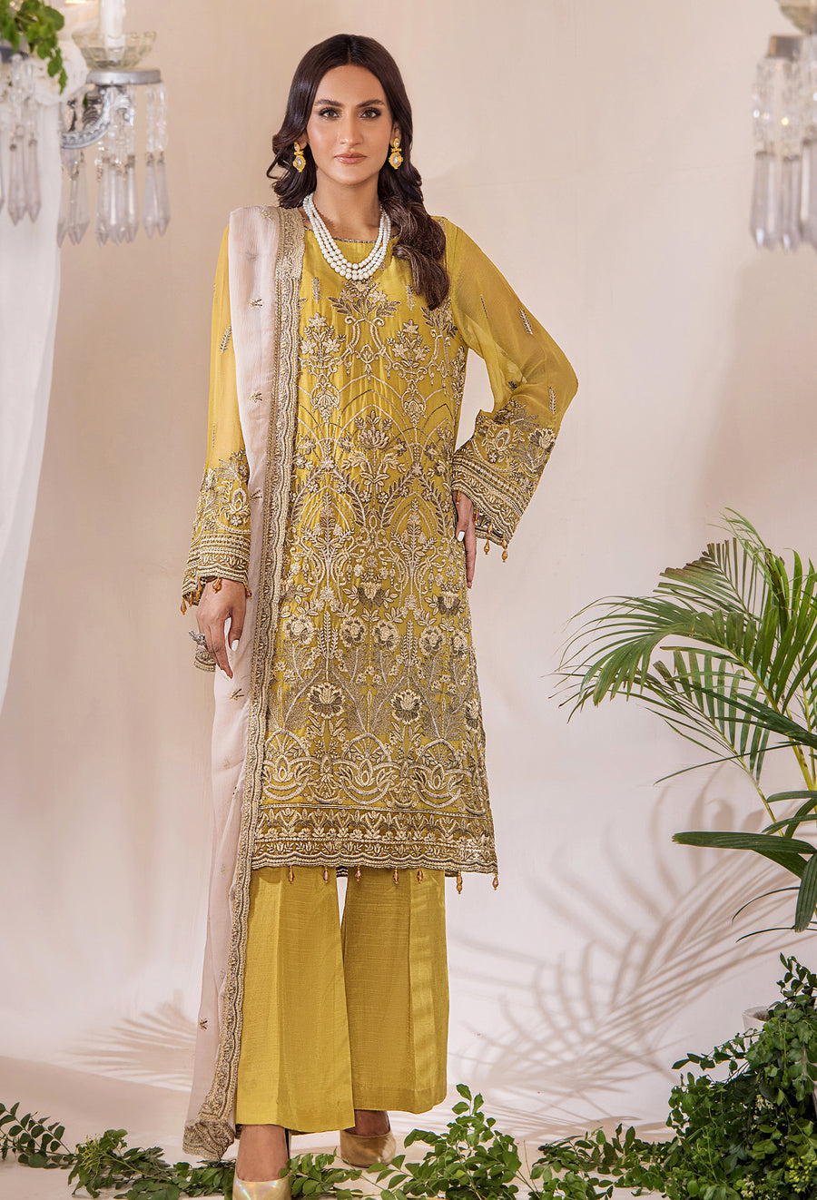 Adan Libas Design # 5335 Lueur Chiffon Collection Online Shopping