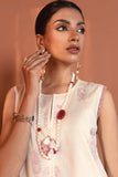 Alkaram M-01-23-2-Cream Meraki Chikenkari Collection Online Shopping