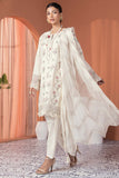 Alkaram M-02A-23-2-Ivory Meraki Chikenkari Collection Online Shopping