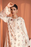 Alkaram M-02A-23-2-Ivory Meraki Chikenkari Collection Online Shopping