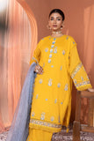 Alkaram M-06A-23-2-Ochre Meraki Chikenkari Collection Online Shopping