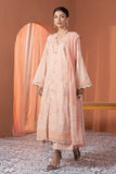 Alkaram M-12B-23-2-Peach Meraki Chikenkari Collection Online Shopping