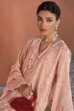 Alkaram M-12B-23-2-Peach Meraki Chikenkari Collection Online Shopping