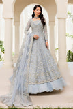 Maria B MC904-IceBlue Couture Wedding Collection Online Shopping