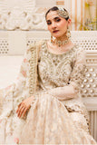 Maria B MC906-Ivory Couture Wedding Collection Online Shopping