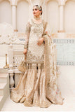 Maria B MC906-Ivory Couture Wedding Collection Online Shopping