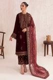 Jazmin Qalb Velvet Shawl Collection 2022 Online Shopping