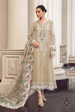 Maria B MPC-23-101-Coffee Chiffon Collection Online Shopping