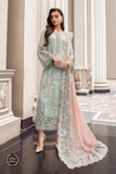 Maria B MPC-23-104-Mint Green Chiffon Collection Online Shopping