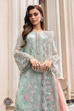 Maria B MPC-23-104-Mint Green Chiffon Collection Online Shopping