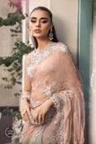 Maria B MPC-23-105-Peach And Grey Chiffon Collection Online Shopping