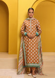 Alkaram MS-17.1-23-Ochre Mid Summer Collection Online Shopping