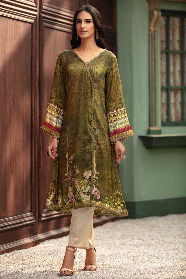 Motifz 2688 Classy Green Shirt 2,021