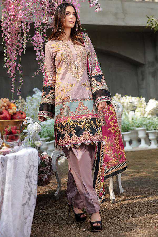 Motifz 2814 Rose Clair Umang Lawn 2,021