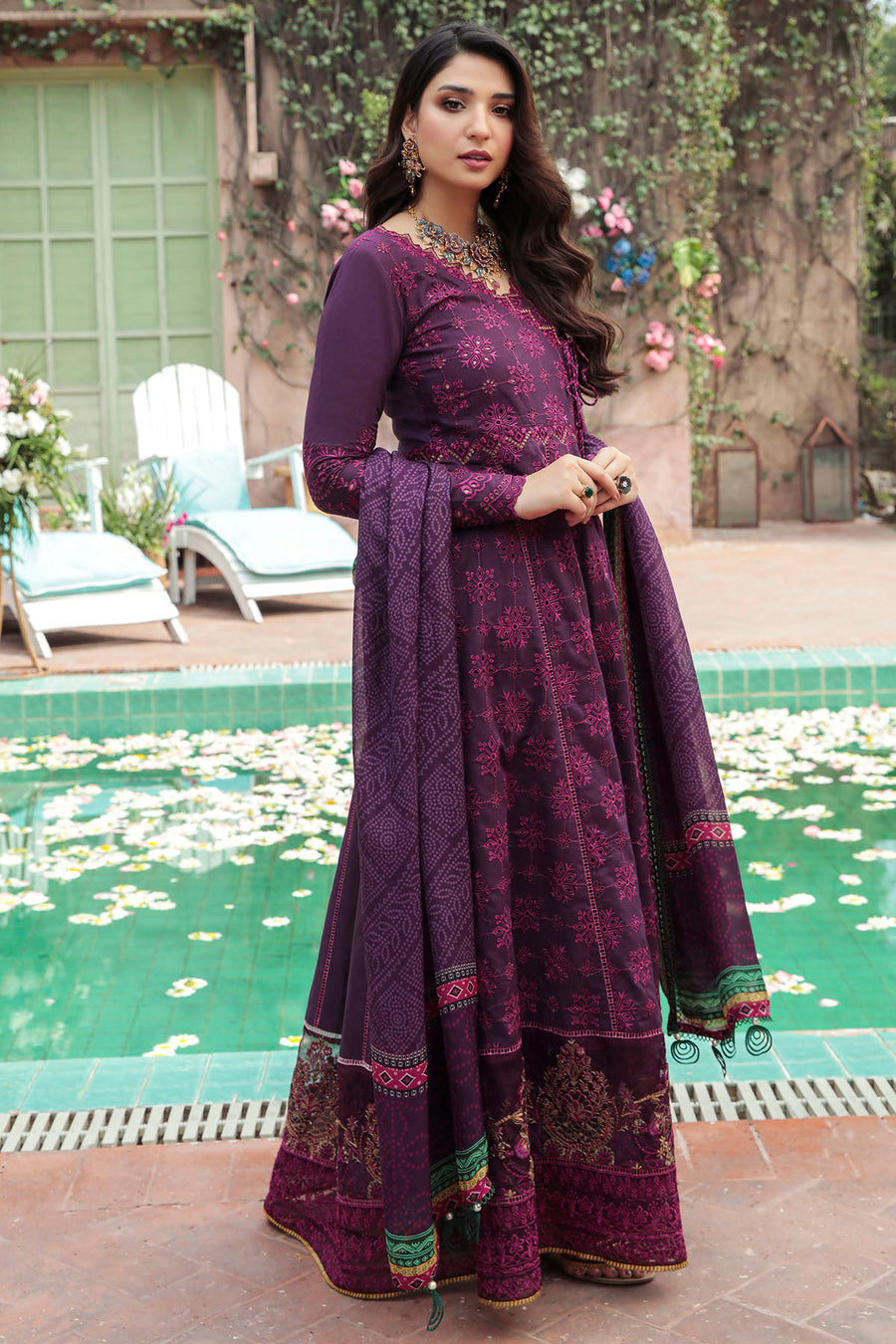 Motifz 3214 Scarlet  Premium Lawn 2022 Online Shopping