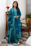 Cross Stitch Ethnic Groove - 3pc Khaddar Embroidered  Khaddar & Linen Collection Online Shopping