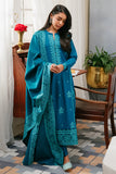 Cross Stitch Ethnic Groove - 3pc Khaddar Embroidered  Khaddar & Linen Collection Online Shopping