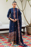 Cross Stitch Twilight Glare - 3pc Khaddar Embroidered  Khaddar & Linen Collection Online Shopping