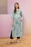 Nishat Linen Ps22-104 Sea Green Mid Summer Pret 2022 Online Shopping