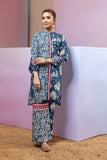 Nishat Linen Ps22-135 Blue Mid Summer Pret 2022 Online Shopping