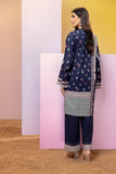 Nishat Linen Ps22-19 Blue Mid Summer Pret 2022 Online Shopping
