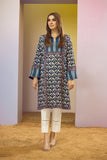 Nishat Linen Ps22-85 Blue Mid Summer Pret 2022 Online Shopping