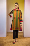 Nishat Linen Ps22-86 Brown Mid Summer Pret 2022 Online Shopping