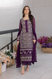 Azure PansyPetals  Eid Ensembles Hania Amir Embroidered3pcs Festive Collection Online Shopping