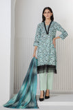 Bonanza Satrangi S Blue Lawn Suit Rsk223p54 Eid Pret 2022 Online Shopping