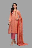 Dark Peach - 3 Pc Bonanza Satrangi Summer Volume 2 2021