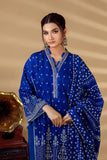 Bonanza Satrangi Blue Khaddar Suit (RWO223P10B) Winter Collection 2022 Online Shopping