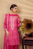 Bonanza Satrangi Pink Khaddar Suit (RWO223P22) Winter Collection 2022 Online Shopping