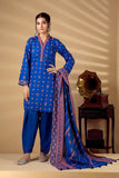 Bonanza Satrangi Blue Khaddar Suit (RWO223P28) Winter Collection 2022 Online Shopping