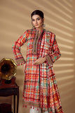Bonanza Satrangi Orange Khaddar Suit (RWO223P29) Winter Collection 2022 Online Shopping