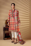 Bonanza Satrangi Orange Khaddar Suit (RWO223P29) Winter Collection 2022 Online Shopping