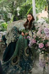 AJR Couture Teal Alif Luxury Wedding Formals Online Shopping