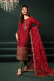Maria B Red SF-EA23-13 Luxury Evening Wears Online Shopping
