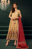 Maria B Beige SN-PF23-03 Luxury Evening Wears Online Shopping