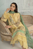 Maria B Yellow SN-PF23-05 Luxury Evening Wears Online Shopping