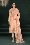 Maria B Peach SN-PF23-08 Luxury Evening Wears Online Shopping