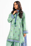 Alkaram Studio SS-11-1-24 Turquoise Spring Summer Collection Online Shopping