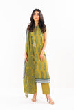 Alkaram Studio SS-12-1-24 Green Spring Summer Collection Online Shopping