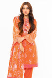 Alkaram Studio SS-28-1-24 Orange Spring Summer Collection Online Shopping