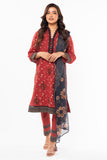 Alkaram Studio SS-7-1-24 Red Spring Summer Collection Online Shopping