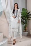 Bonanza Satrangi White Cambric Suit Sso223p11 Summer Collection 2022 Online Shopping