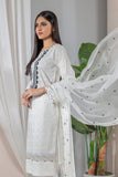 Bonanza Satrangi White Cambric Suit Sso223p11 Summer Collection 2022 Online Shopping