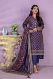 Bonanza Satrangi Purple Khaddar Suit (SWO223P10A) Winter Collection 2022 Online Shopping